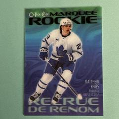 Matthew Knies #3D-KN Hockey Cards 2023 O-Pee-Chee 3-D Marquee Rookie Prices
