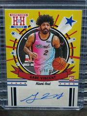 Gabe Vincent [Blue] #HH-GVC Basketball Cards 2020 Panini Chronicles Hometown Heroes Rookie Autographs Prices