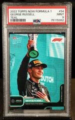 George Russell [Teal] #54 Racing Cards 2022 Topps Now Formula 1 Prices