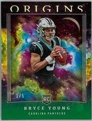 Bryce Young [Green] #102 Football Cards 2023 Panini Origins Prices