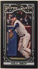 Derek Jeter [Mini Fielding Black] #150 Baseball Cards 2013 Topps Gypsy Queen Prices