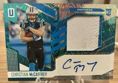 Christian McCaffrey [Autograph Jersey Teal] #310 Football Cards 2017 Panini Unparalleled Prices
