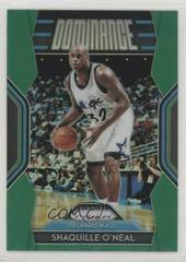 Shaquille O'Neal [Green Prizm] #4 Basketball Cards 2018 Panini Prizm Dominance Prices