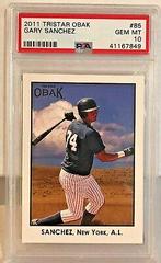 Gary Sanchez #85 Baseball Cards 2011 Tristar Obak Prices
