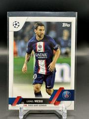 Lionel Messi #1 Soccer Cards 2022 Topps UEFA Club Competitions Prices