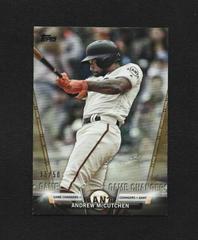 Andrew McCutchen [Gold] #S-50 Baseball Cards 2018 Topps Update Salute Prices