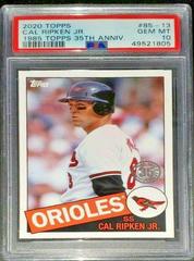Cal Ripken Jr. #85-13 Baseball Cards 2020 Topps 1985 35th Anniversary Prices