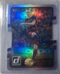 Andres Iniesta [Press Proof Die Cut] Soccer Cards 2016 Panini Donruss Prices