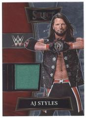 AJ Styles #SW-AJS Wrestling Cards 2022 Panini Select WWE Selective Swatches Prices