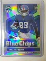 Kadarius Toney [Silver] #11 Football Cards 2021 Panini Mosaic Blue Chips Prices