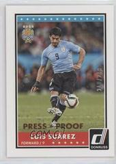Luis Suarez [Bronze Press Proof] #70 Soccer Cards 2015 Panini Donruss Prices