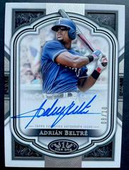 Adrian Beltre [Silver Ink] Baseball Cards 2023 Topps Tier One Next Level Autographs Prices