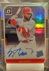 Jo Adell Baseball Cards 2021 Panini Donruss Optic Retro 1987 Rated Rookie Signatures Prices