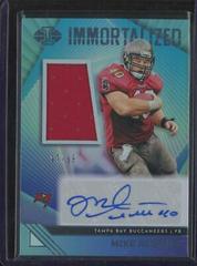 Mike Alstott [Blue] Football Cards 2023 Panini Illusions Immortalized Jersey Autograph Prices