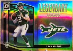 Zach Wilson Football Cards 2021 Panini Donruss Optic Legendary Logos Prices