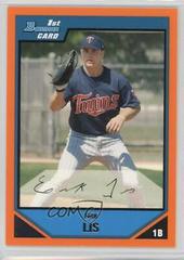 Erik Lis #BP19 Baseball Cards 2007 Bowman Prospects Prices