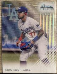 Luis Rodriguez #ST-LRZ Baseball Cards 2022 Bowman Sterling Tek Prices