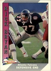 Rick Bryan Football Cards 1991 Pacific Prices