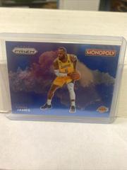LeBron James #CB-10 Basketball Cards 2022 Panini Prizm Monopoly Color Blast Prices