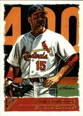 Jim Edmonds #35 Baseball Cards 2001 Topps Gallery Prices