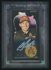 Craig Biggio [X Black] #MA-CBI Baseball Cards 2023 Topps Allen & Ginter Mini Framed Autographs Prices