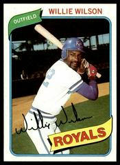 Willie Wilson Baseball Cards 1980 Topps Prices