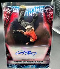 Jeff Hardy Wrestling Cards 2020 Topps WWE Chrome Shocking Wins Autographs Prices