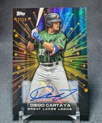 Diego Cartaya [Gold] #FC-DC Baseball Cards 2023 Topps Pro Debut Future Cornerstones Autographs Prices