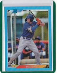Brett Baty [Blue Refractor] Baseball Cards 2020 Bowman Heritage Chrome Prospects Prices