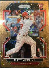 Matt Vierling [Bronze Donut Circles Prizm] #1 Baseball Cards 2022 Panini Prizm Prices