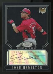 Josh Hamilton [Autograph Black Refractor] #BS-JH Baseball Cards 2007 Bowman Sterling Prices