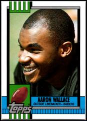 Aaron Wallace Football Cards 1990 Topps Traded Prices