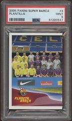 Plantilla Soccer Cards 2005 Panini Super Barca Prices