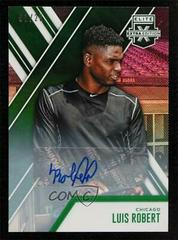 Luis Robert [Autograph Emerald] Baseball Cards 2017 Panini Elite Extra Edition Prices
