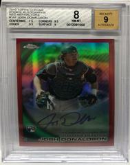 Josh Donaldson [Autograph Red Refractor] #191 Baseball Cards 2010 Topps Chrome Prices