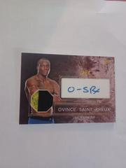 Ovince Saint Preux [Red] #TCAR-OS Ufc Cards 2016 Topps UFC Top of the Class Autograph Relic Prices