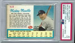 Mickey Mantle [Hand Cut Ad Back, Life Mag] #5 Baseball Cards 1962 Post Cereal Prices