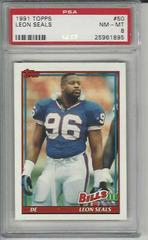 Leon Seals #50 Football Cards 1991 Topps Prices
