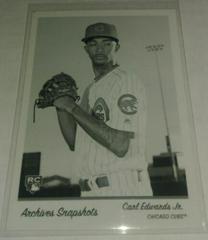 Carl Edwards Jr. [Black and White] #AS-CEJ Baseball Cards 2016 Topps Archives Snapshots Prices