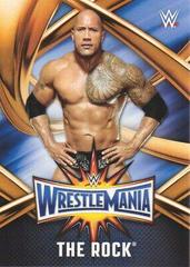 The Rock #WMR-4 Wrestling Cards 2017 Topps WWE Road To Wrestlemania 33 Roster Prices