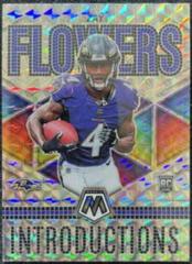 Zay Flowers [Mosaic] #I-8 Football Cards 2023 Panini Mosaic Introductions Prices