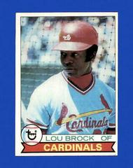 Lou Brock #665 Baseball Cards 1979 Topps Prices