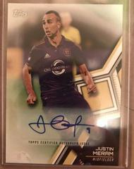 Justin Meram [Autograph] Soccer Cards 2018 Topps MLS Prices