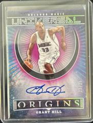 Grant Hill #UA-GHL Basketball Cards 2022 Panini Origins Universal Autographs Prices