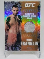 Rich Franklin [Bronze] Ufc Cards 2010 Topps UFC Main Event Fighter Relics Prices