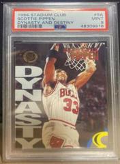Scottie Pippen Basketball Cards 1994 Stadium Club Dynasty Destiny Prices