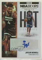 Jaylen Nowell #JNW Basketball Cards 2019 Panini Hoops Hot Signatures Rookies Prices