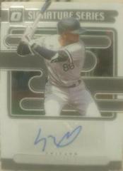 Luis Robert #SS-LR Baseball Cards 2021 Panini Donruss Optic Signature Series Prices