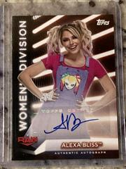 Alexa Bliss [Black] Wrestling Cards 2021 Topps WWE Women's Division Autographs Prices