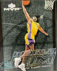 Kobe Bryant Basketball Cards 2000 Upper Deck MVP World Jam Prices